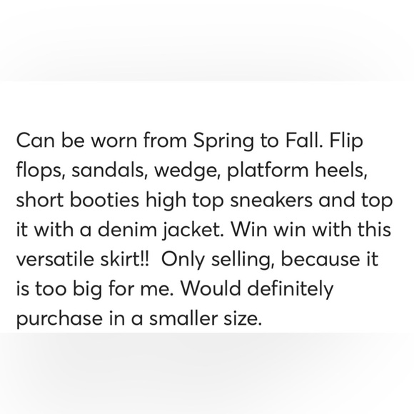 New Max Studio maxi skirt size L - Picture 14 of 14